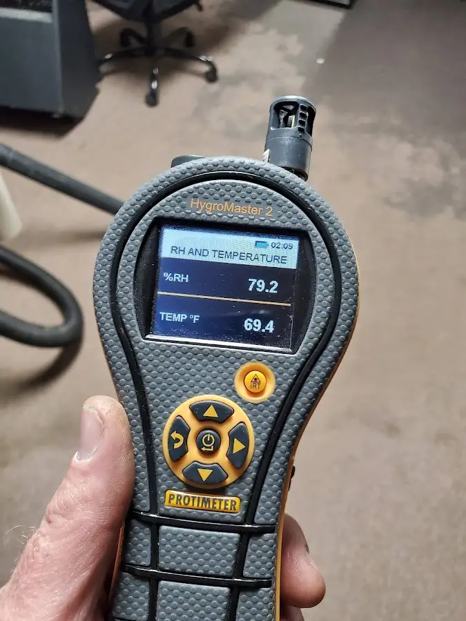 Moisture meter humidity assessment for Fire & Smoke Damage Restoration in Humboldt